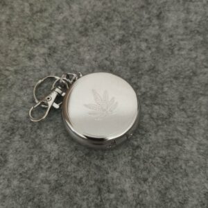 Portable Ashtray With Lid & Key Chain