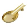 Portable Cigar Ashtray Golden Metal