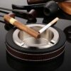 premium ashtray stainless steel for cigar and cigarette