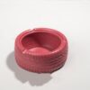 red resin car tire ashtray