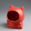Red Standing Cat Meow Ashtray
