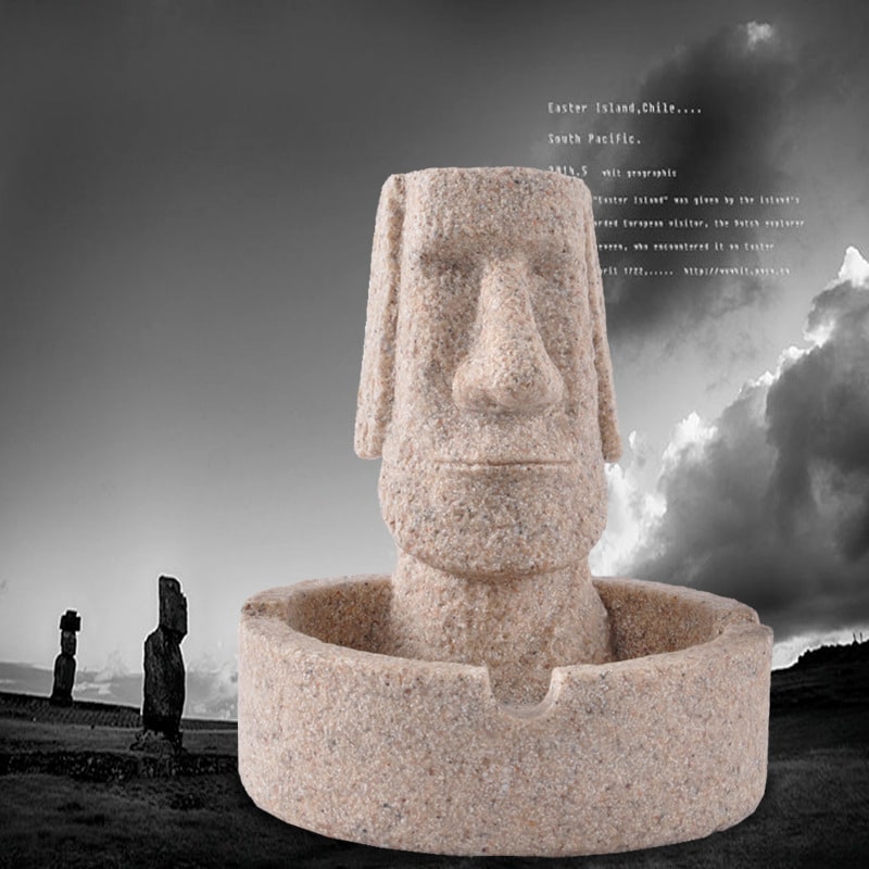 Resin Ashtray Cool Stone Creature