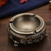 Retro Ashtray - Vintage Style - Zinc Alloy