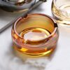 Round Glass Ashtray