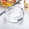 Round transparent Crystal Glass Ashtray