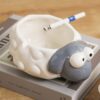 Sheep Ashtray Ceramic Decor For Home And Office