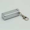 silver Pocket Ashtray smokeless with keychain