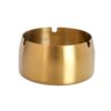 Simple Stainless Steel Ashtray - Various Colors & Sizes