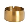 Simple Stainless Steel Ashtray - Various Colors & Sizes