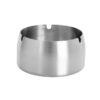 Simple Stainless Steel Ashtray - Various Colors & Sizes