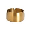 Simple Stainless Steel Ashtray - Various Colors & Sizes