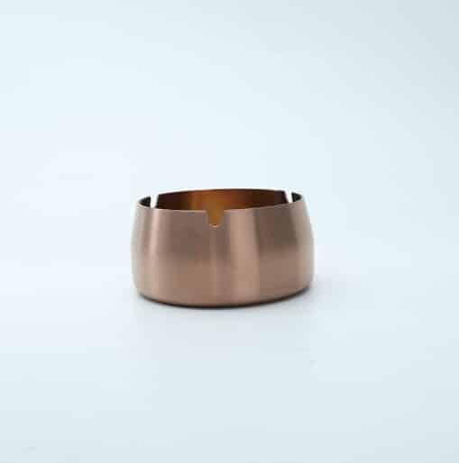Simple Stainless Steel Ashtray - Various Colors & Sizes