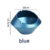 Size Of Modern Blue Ashtray