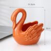 Size Of Orange Swan Ashtray