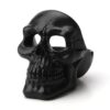 skull ashtray resin
