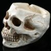 small skull ashtray for sale office decoration