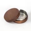 Smokeless Ashtray With Lid Outdoor Wooden Windproof