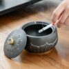 Smokeless Black Ashtray