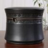 Smokeless Ceramic Ashtray With Lid For Outdoor