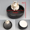 smoking pig ashtray dimensions of black ashtray