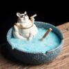 smoking pig ashtray funny use case