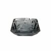 Smoky Grey Glass Ashtray For Indoors And Outdoors
