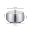 Stainless Steel Ashtray With lid product dimensions medium