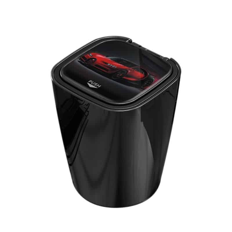 Stainless Steel Car Ashtray With Cover