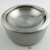 Stainless Steel Outdoor Ashtray With Lid polished large size