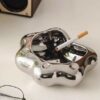 Star Ashtray Silver