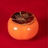 Stylish Ashtray Orange Ceramic For Indoor And Outdoor