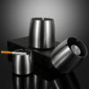 Tall Stainless Steel Ashtrays Large Suitable For Garden
