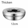 Thickened Stainless Steel Ashtray