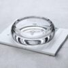 transparent Crystal Glass Ashtray