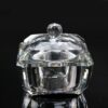 Transparent Crystal Glass Ashtray With Cover