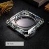 Transparent Glass Ashtray