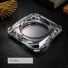 Transparent Glass Ashtray Medium