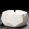 White Ashtray Made From Ceramic