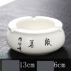 white ceramic Ashtray for balcony