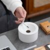 Windproof Cigarette Ashtray With Funnel Lid