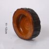 Wooden Ashtray Medium Polished Style 6