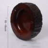 Wooden Ashtray Polished Style 4