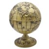 World Map Ashtray Gold Globe With Lid Windproof