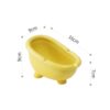 Yellow Bath Ashtray Dimensions