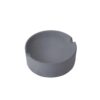 Modern Ashtray Cement Round Gray