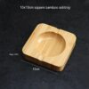 Bamboo Wood Ashtray Bright Bamboo