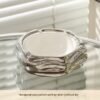 Ceramic Ashtray With Cool Wavy Pattern