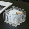 Cigarette Ash Tray Glass Transparent Creative Design