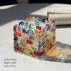 Colorful Glass Ashtray Modern Look
