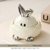 Cute Rabbit Ashtray With Lid Outdoor